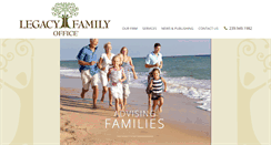 Desktop Screenshot of legacyfamilyoffice.com